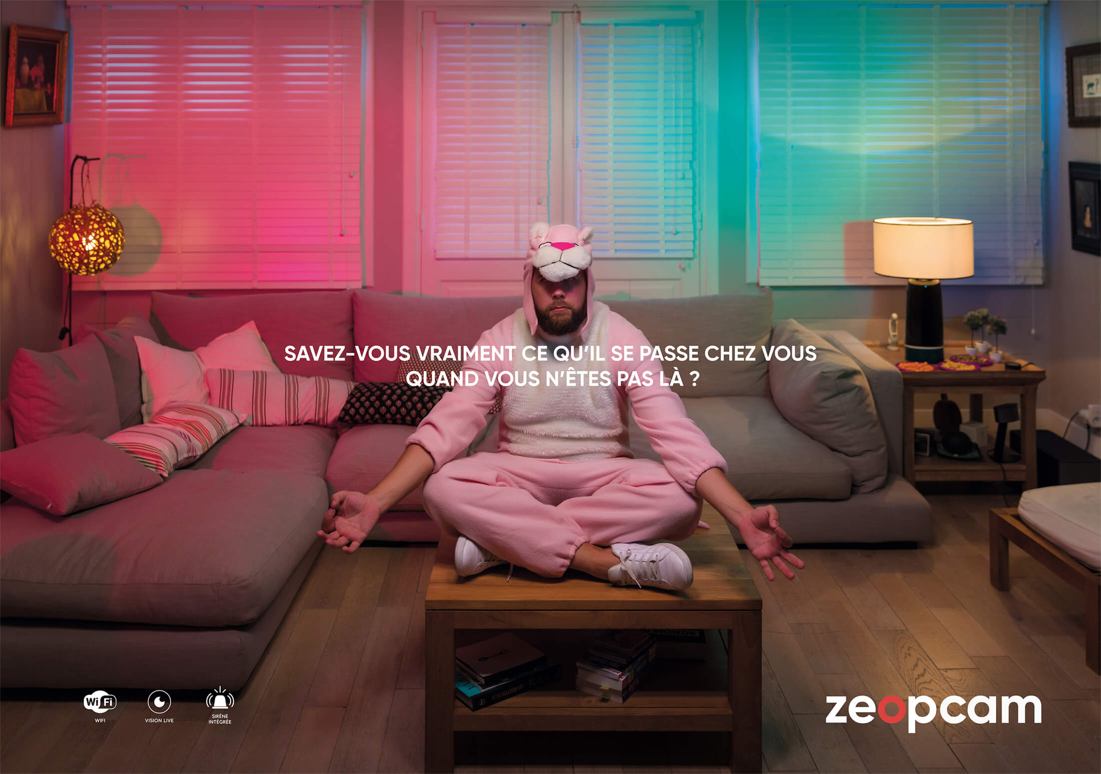 Publicité zeopcam ile de la Réunion