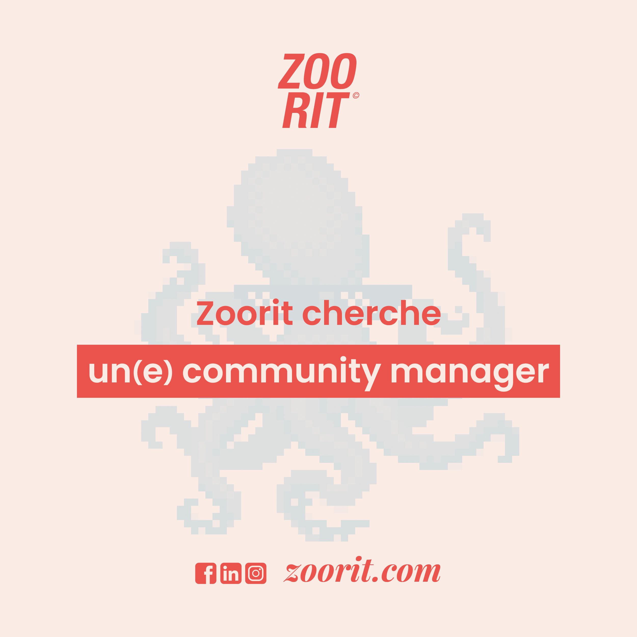 Nous recrutons Un(e) Community Manager